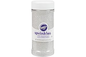 Entice Your Taste Buds: White Sugar Sprinkles for Baking and Topping Delights