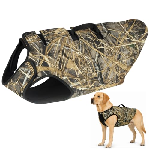 Hunthor Dog Hunting Vest, 5mm Neoprene Camo...