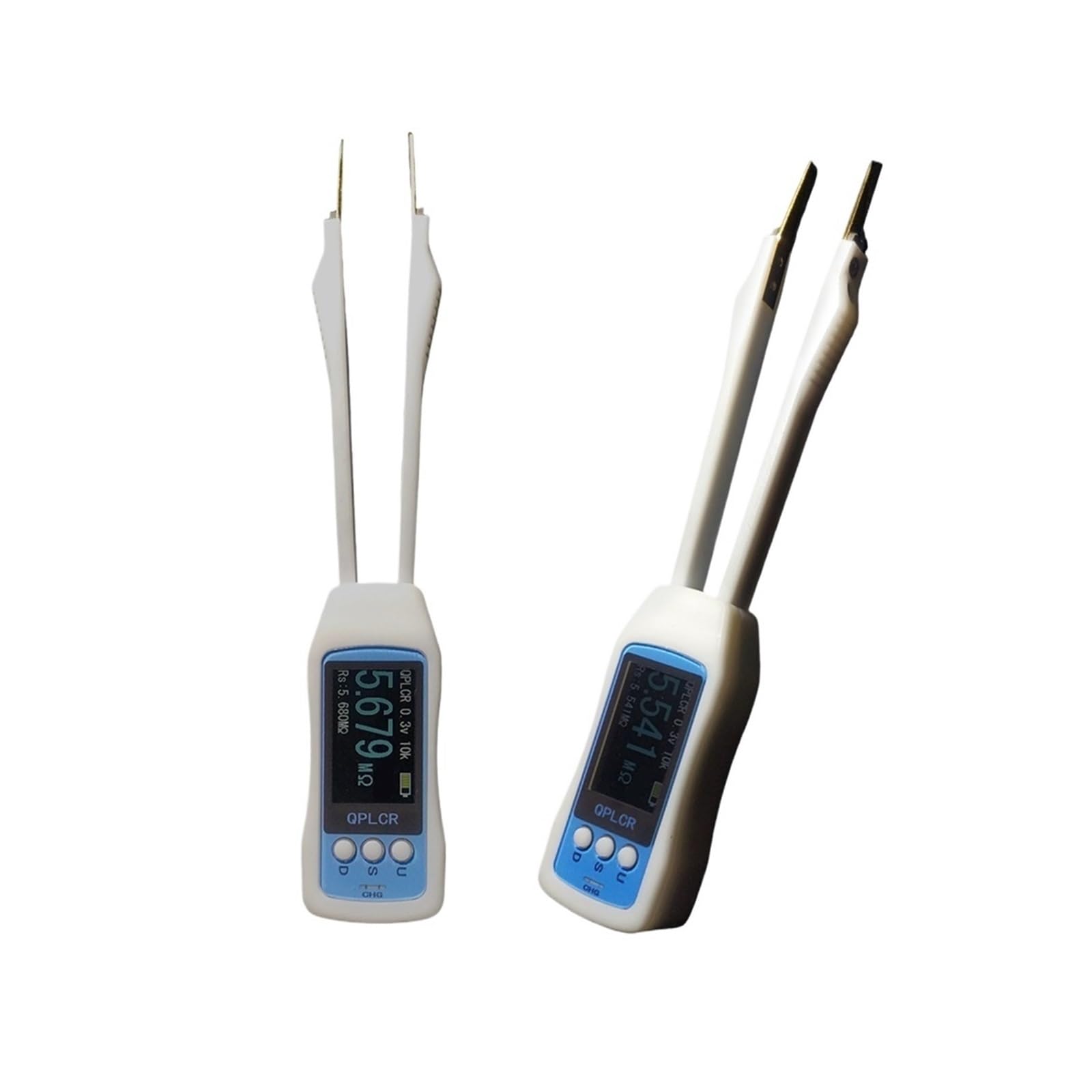 LCR Messgerät, LCR Meter Pinzette Digitale Hochpräzise Smart SMD Pinzette Pinzette Tester Kapazität Induktivität Widerstand Tester