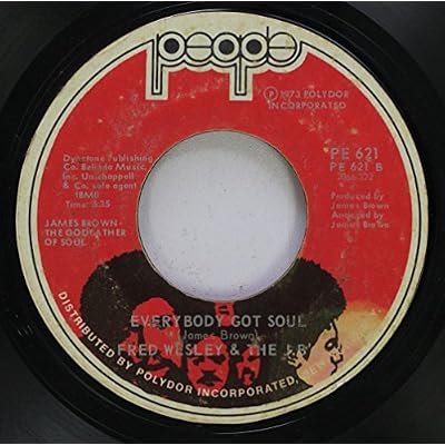 fred wesley & the j.b.'s 45 RPM everybody got soul / doing it to death