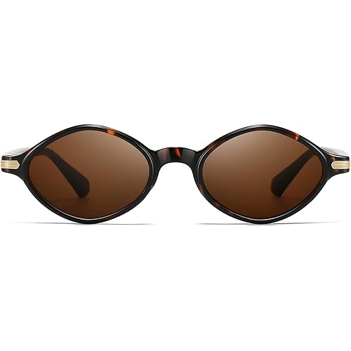 SUNGAIT Diamond Shape Sunglasses for Women Small Narrow Trendy Fashion Stylish Shades