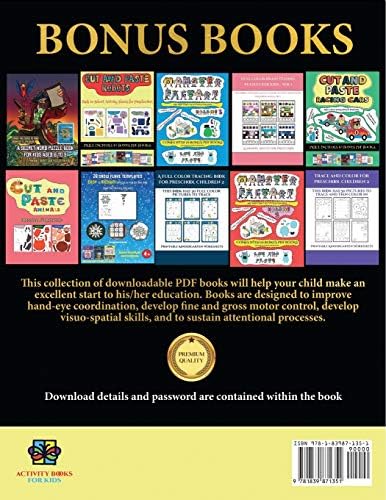 cut and paste worksheets pdf cut and glue monster trucks this book comes with collection of downloadable pdf books that will help your child make to improve hand eye coordination develop