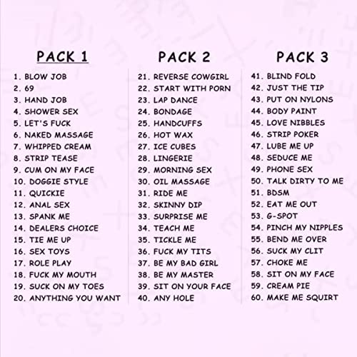 image for Generic sivlana 20Pcs Funny Tokens Sex,Date Night Activity Tokens Funn