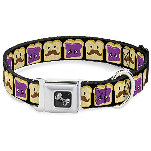 Collier de chien os boucle métal robuste réglable pour petit gabarit - 2