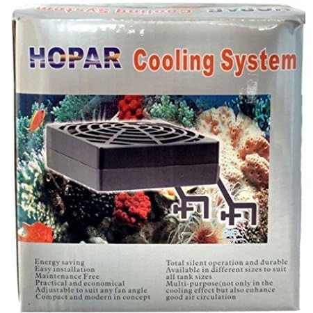 VAYINATO Hopar Single Head (H-901 | 20W | Suitable For 3 Feet Tank) Low Noise Aquarium Cooling Fan For Aquarium Fish Tank | Adjustable To Suit Any Fit Angle