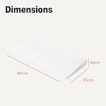 Amazon Basic Desktop Dry Erase Whiteboard with Organizer and Accessories, White, 1 Pack