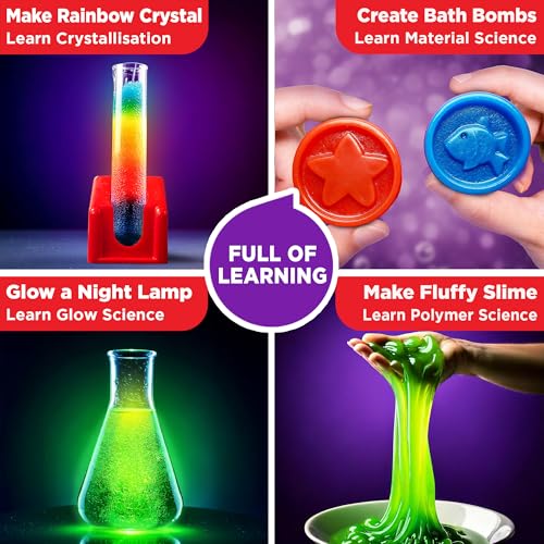 Doctor Jupiter Ultimate Science Kit, Chemistry Set for Kids Ages 8-10-12-14 Ideas for Boys & Girls 8,9,10+ Years Old| STEM Toy with 135+ Experiments| Learning & Educational Projects - Image 4