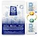 Dry & Dry 3 Gram [100 Packs] Food Safe Orange Indicating(Orange to Dark Green) Mixed Silica Gel Packets - FDA Compliant(Rechargeable) Silica Packets for Moisture