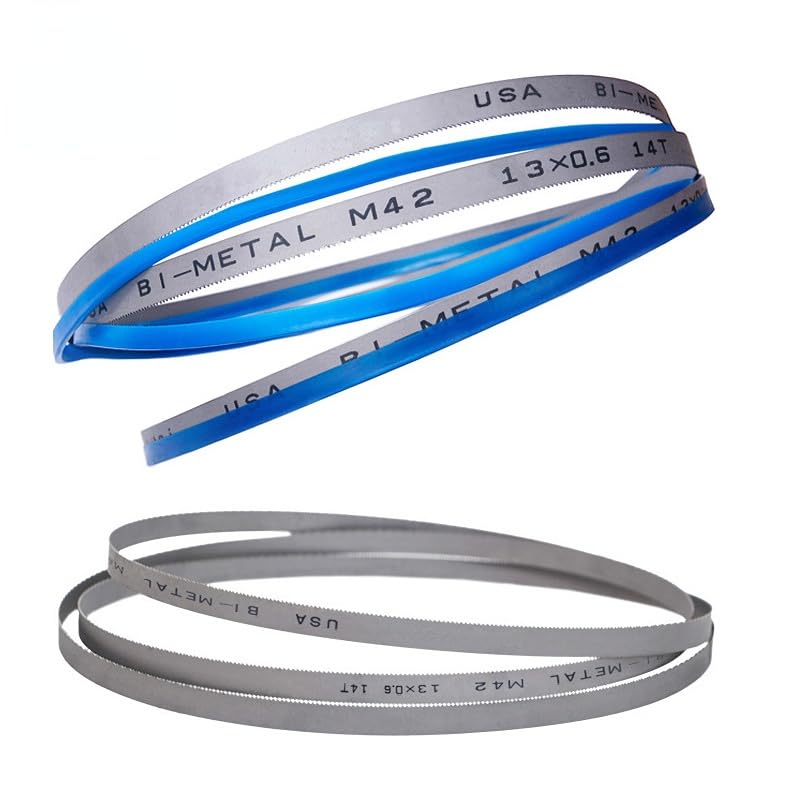 Brzeszczoty do pił taśmowych, M42 1790 mm*13 mm*0,6 mm 70-1/2 cala X 1/2 14 TPI 0,025" Bimetaliczne brzeszczoty(6T)