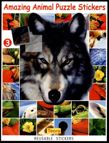 Amazing Animal Puzzle Stickers 3 Amazing Animal Puzzle Stickers 3: Reusable Stickers by Teora USA