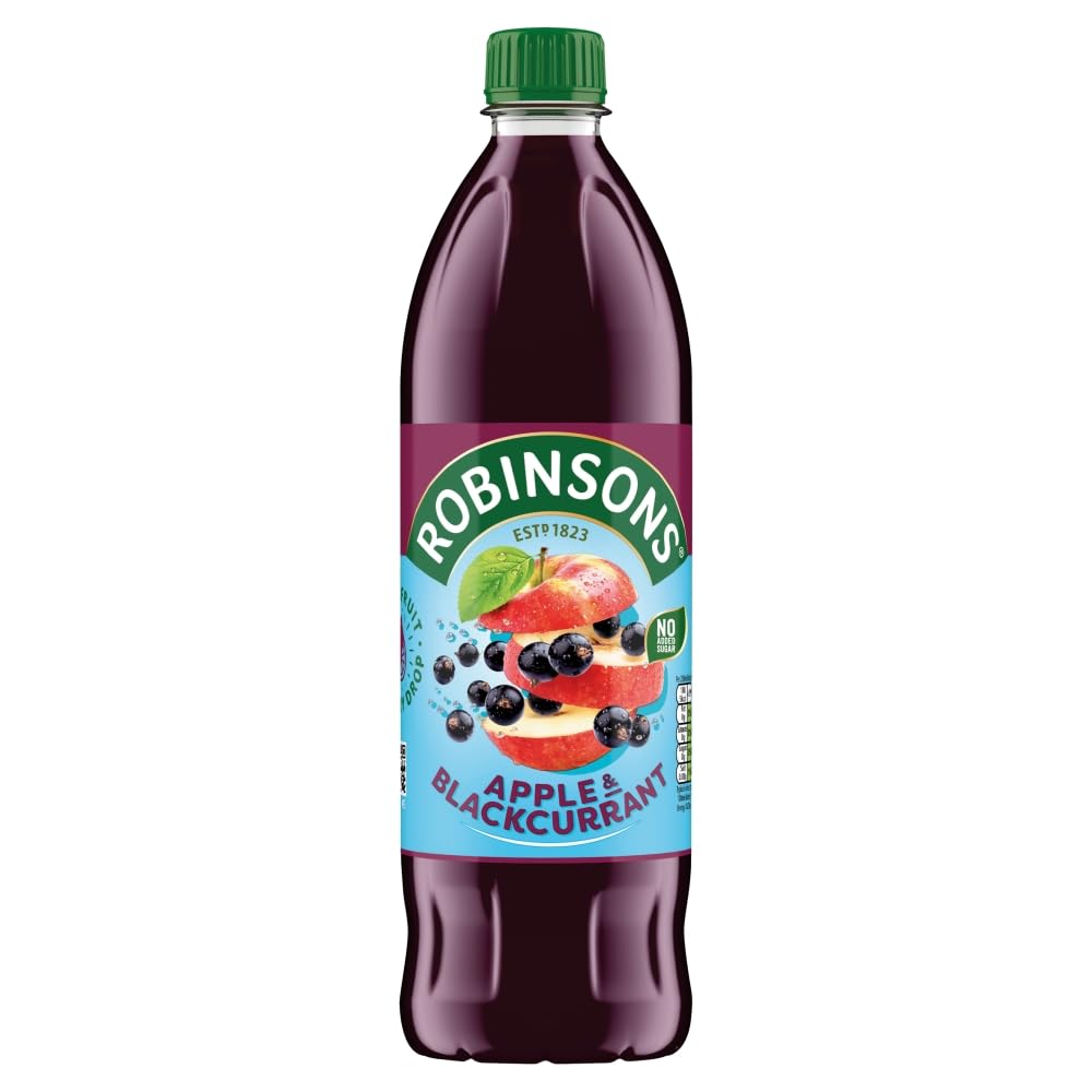 Robinsons Apple & Blackcurrant No Added Sugar Squash 1L