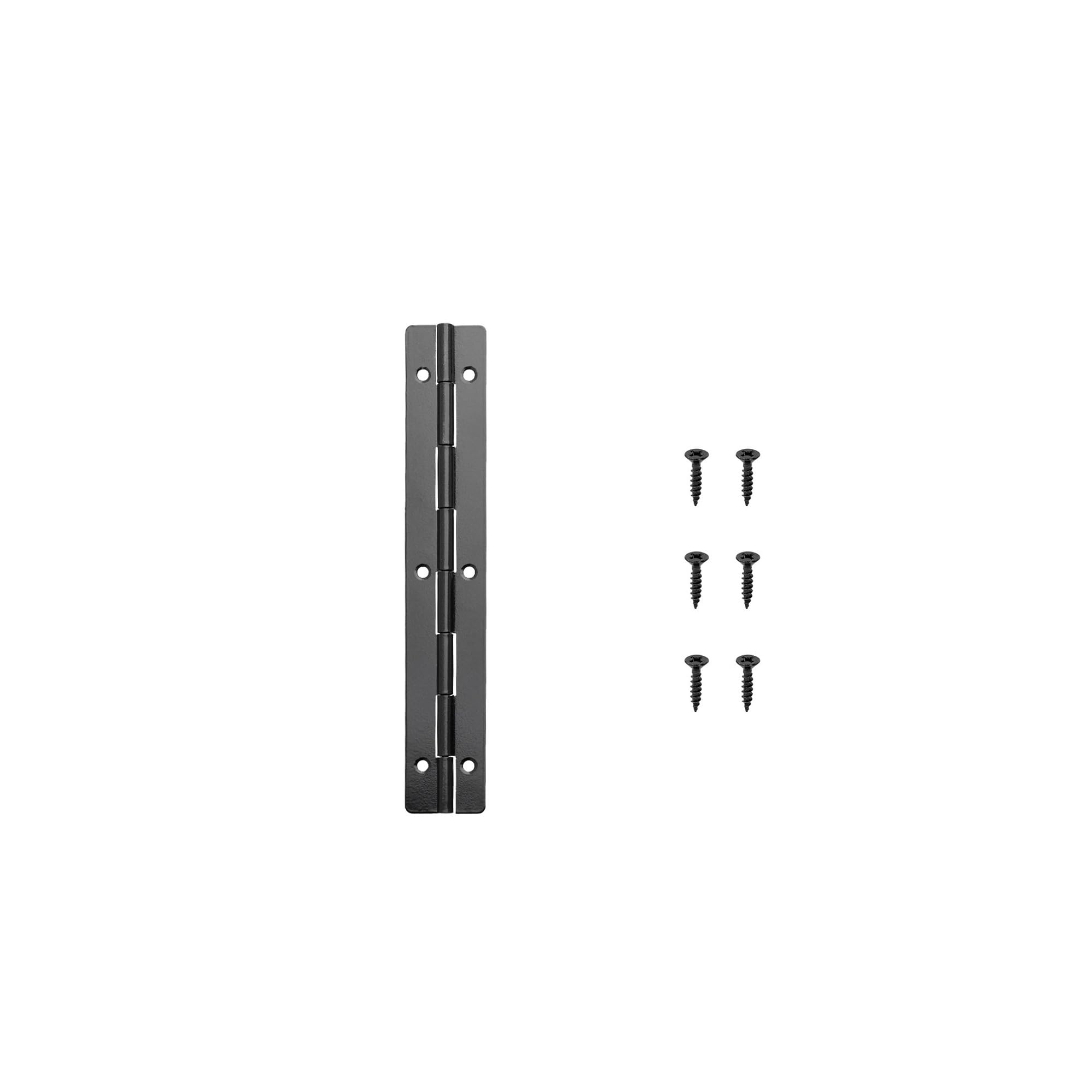 Cbtyacvlp Black 200Mm 8 12 16 Inch Continuous Piano Hinge 270 Degree For Cabinet Wooden Box Cupboard Furniture Hardware(Black 200Mm)