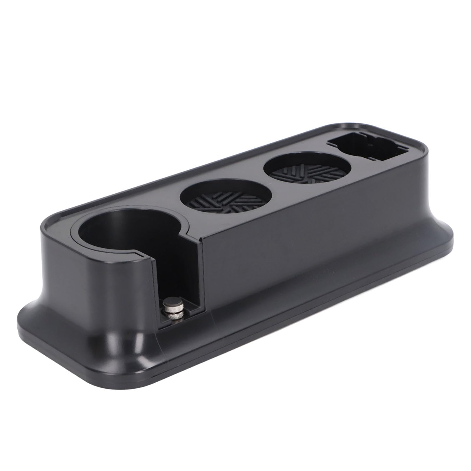 POENVFPO Coffee Tampering Station con Silicone Mat (BLACK)