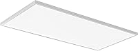 Lithonia Lighting CPANL 2x4 LED Flat Panel: 4000 Lumens, Switchable 3500K/4000K/5000K CCT, Easy Ceiling Mount Fixture, Damp Rated