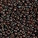 Picasso Red Brown Trans 22 Grams Miyuki 8/0 Seed Bead 22 Gram