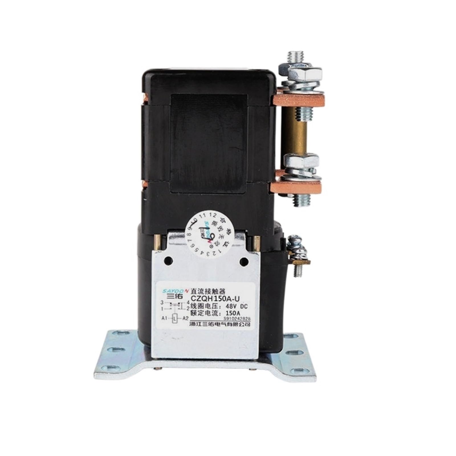 Low Power 150A 1NO1NC dc contactor CZQH150A-U,ZJQ150A-H(Coil Voltage 72v)
