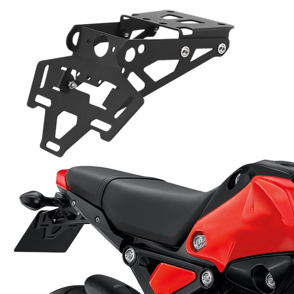 Portatarga Coda del motociclo Porta Targa HA CONDOTTO LA Luce Accessori Moto Per H2C MSX Per Grom 2020 2021 2022