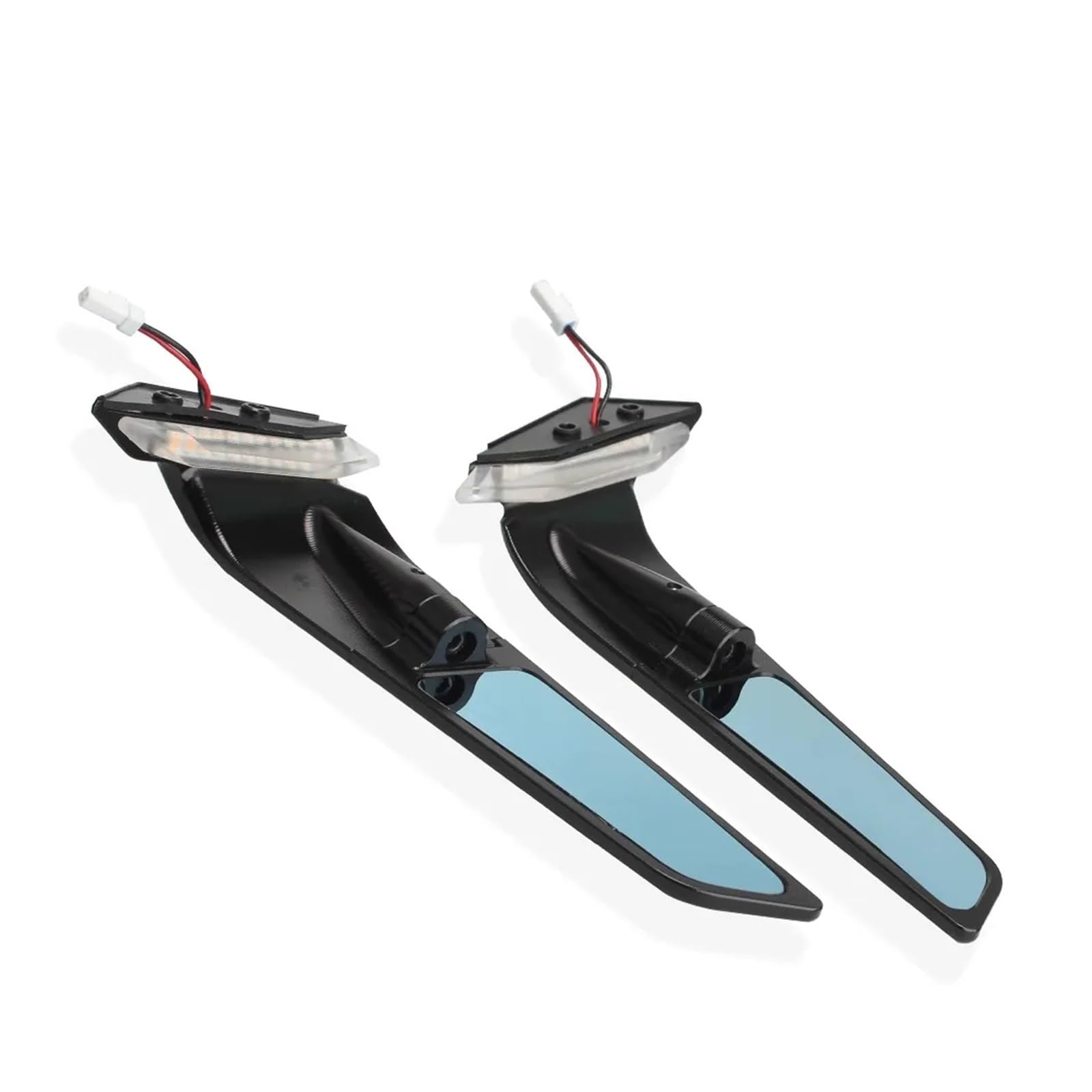 Specchietto Stealth, Compatibile Con Ducati Panigale, V4 V4S PANIGALE V2 V2S Specchietti Retrovisori Laterali Posteriori For Moto Con Indicatore Di Direzione A LED(Without logo)