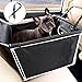 Toozey Hunde Autositz Rückbank mit Robuste Seiten & Hundegurt, Hundeautositz Hundesitz für Kleine Mittlere Hunde, Wasserdicht Autositzbezug mit Tasche, Extrem Langlebig & Einfach zu Installieren