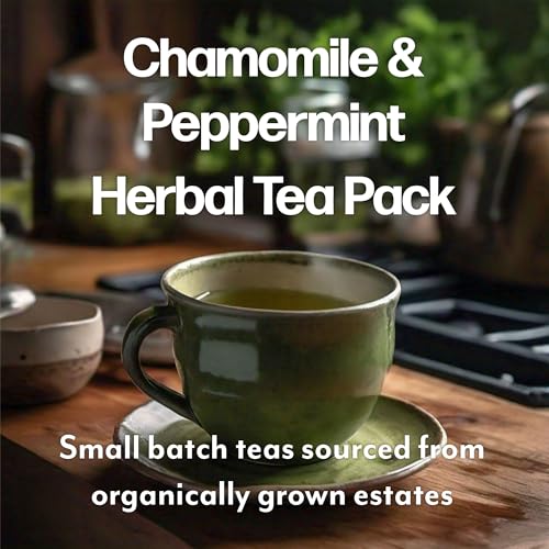 Image of Maud's Organic Chamomile Lavender & Organic Peppermint Tea Pod Bundle, 48ct | Gourmet Blended Tea Leaves in Single Serve Tea Pods - Compatible with Keurig Coffee Makers
