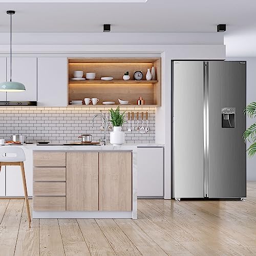 Geladeira Philco Side By Side PRF535ID Eco Inverter 434L Inox 110v