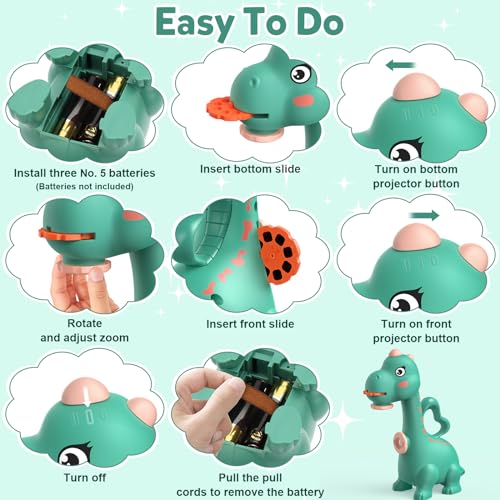 Ketiee DRAWING BOARD Dinosaur Drawing Projector Toys For Ages 5-7 Tracing And Drawing Projector For Kids With Two Projector Heads, Smart Art Sketcher Projector thumb #8