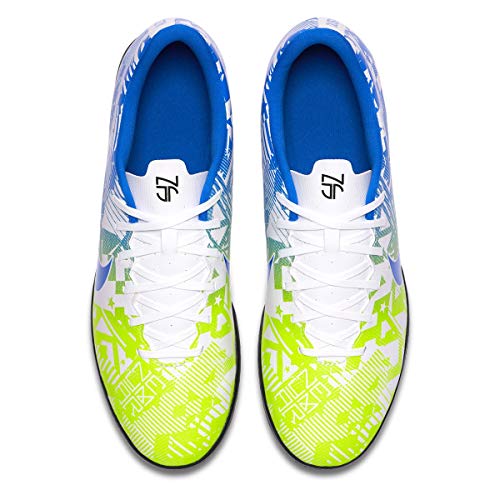Chuteira Nike Futsal Quadra Vapor 13 Club NJR IC Tamanho:40;Cor:Branco