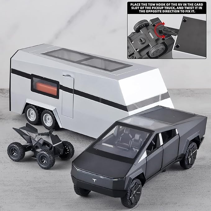 VivaJoy tesla-truck-gray