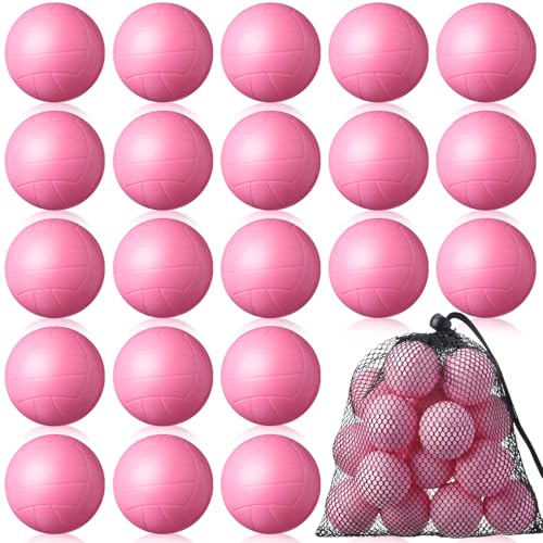 Tradder 20 Pcs Mini Volleyballs to Throw to Crowd Team Gifts