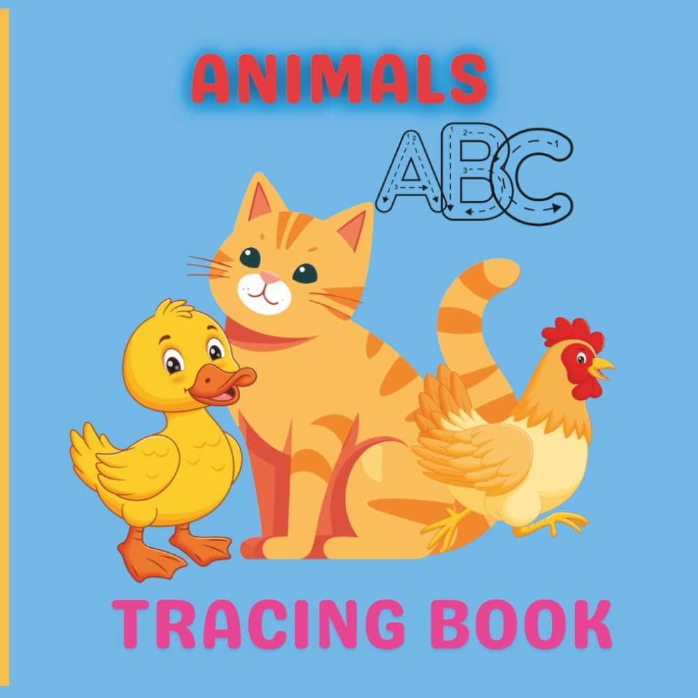 ANIMALS ABC TRACING BOOK