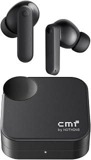 CMF by Nothing Buds 2a ワイヤレスイヤホン Bluetooth ノイズキャンセリング 防水 HDマイク ダークグレー | 最大35.5時間再生, Diracチューニング, TPUダイアフラム, クリア通話, ANC, 外部音取り込み, 急速充電, Ultra Bass 2.0, 軽量, 通勤, 通学, 筋トレ, 運動, 会議, 耐久性, ChatGPT, 2台同時接続
