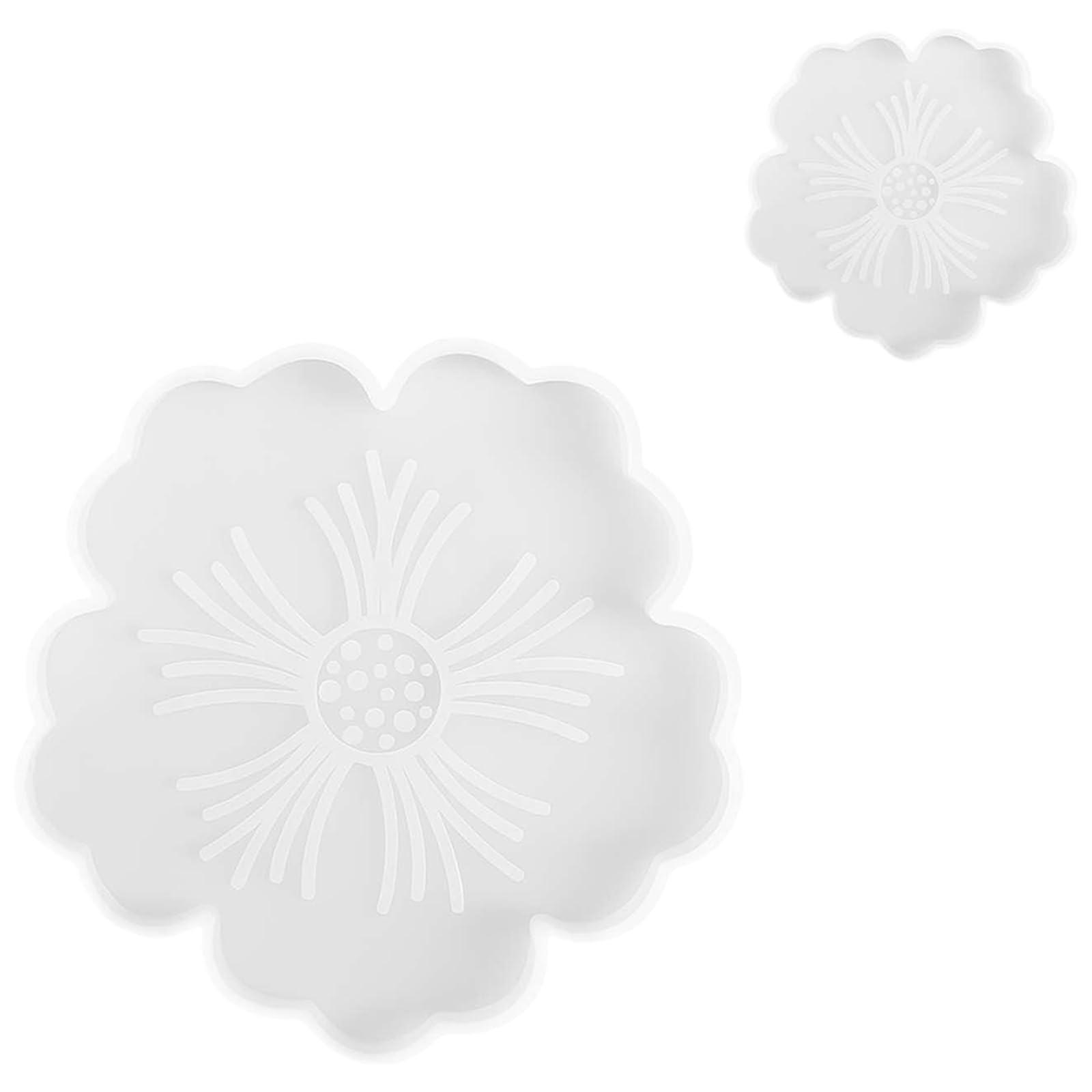 Msioytog Flexible Silicone with Long Hair Girl Planter Designs for Aromatherapys Art Plasters Figurines Flower Pots