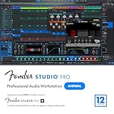 Fender Studio Pro 8 — Full Music Production Software, Digital Audio Workstation, Guitar Recording Software, Fender Amp Modeling, Audio-to-MIDI Tools, Mix & Master, Unlimited Tracks