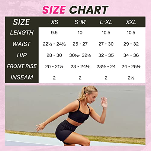 Tnnzeet Black Shorts For Women, High Waiste Short Shorts #TOP4