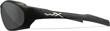Wiley X XL-1 Advanced Sunglasses, ANSI Z87 Safety Glasses for Men and Women, UV Eye Protection for Shooting & Motorcycle Matte Black Frame, Smoke Grey and Clear Changeable Lenses, Ballistic Rated