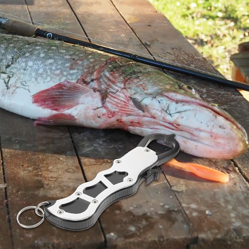 Pinza para pesca de aleación de aluminio resistente Mipcase ligera 3