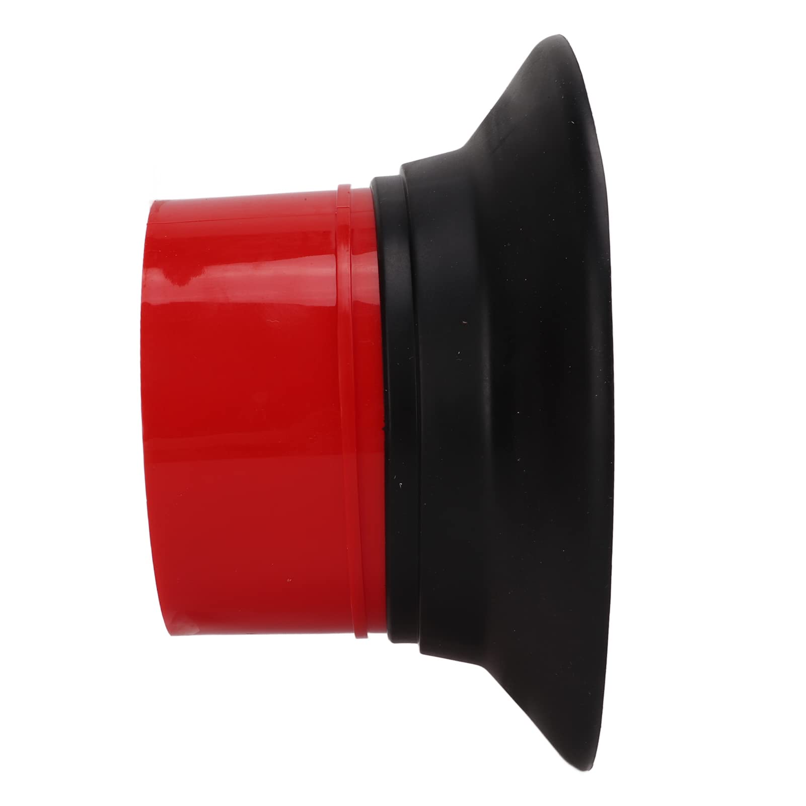 Potenziatore per Grancassa, Potenziatore per Batteria con Protezione, Amplificatore per Grancassa in Gomma ABS, Accessori per Potenziamento Kit Batteria(Rosso)