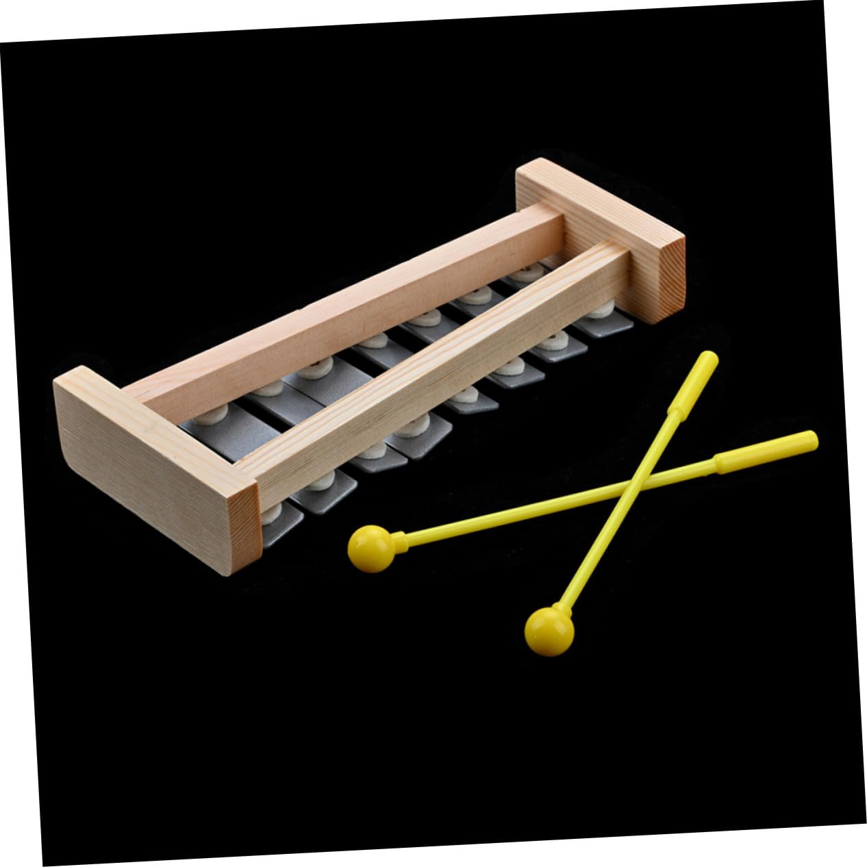 Hemobllo Xilofono Legno Ragazzo Ragazza Strumento Musicale Giocattolo Percussioni per Ragazzo Ragazza Colori Vivaci Suono Coordinazione Occhio Mano