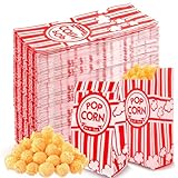 600 Pcs Popcorn Bags, 1 Oz Paper Popcorn Bags Individual Servings Bulk for Popcorn Machine Movie Nights Carnival Party Kitchen Supplies