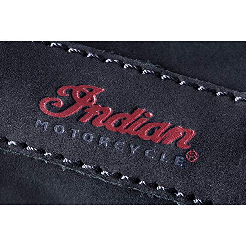 Indian Motorcycle Men's Leather Bryant Sneaker, Black - 13 #TOP6