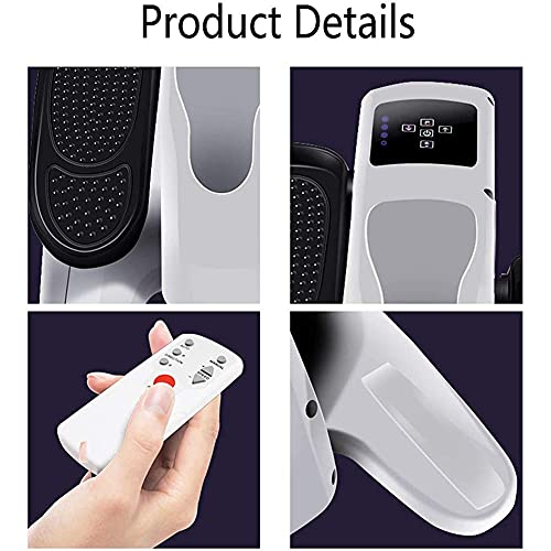 Elliptische pedaaltrainer onder het bureau, elektrische hometrainer, mini-fietstrainer Stationaire oefening beenventer, draagbare fitnessfiets voor arm-/beenoefening (B) (B) - Afbeelding 6