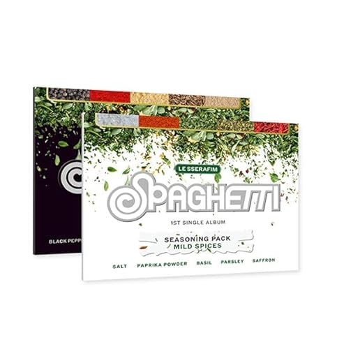 [ Weverse Albums ver. ] LE SSERAFIM - 1st Single Album [ SPAGHETTI ] ؍ *CDł͂܂ (_1)