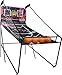 Smartxchoices 2-Player Electronic Basketball Arcade Game, Indoor Foldable, 8 Game Options, Dual LED Scoreboard, 81.1in Height