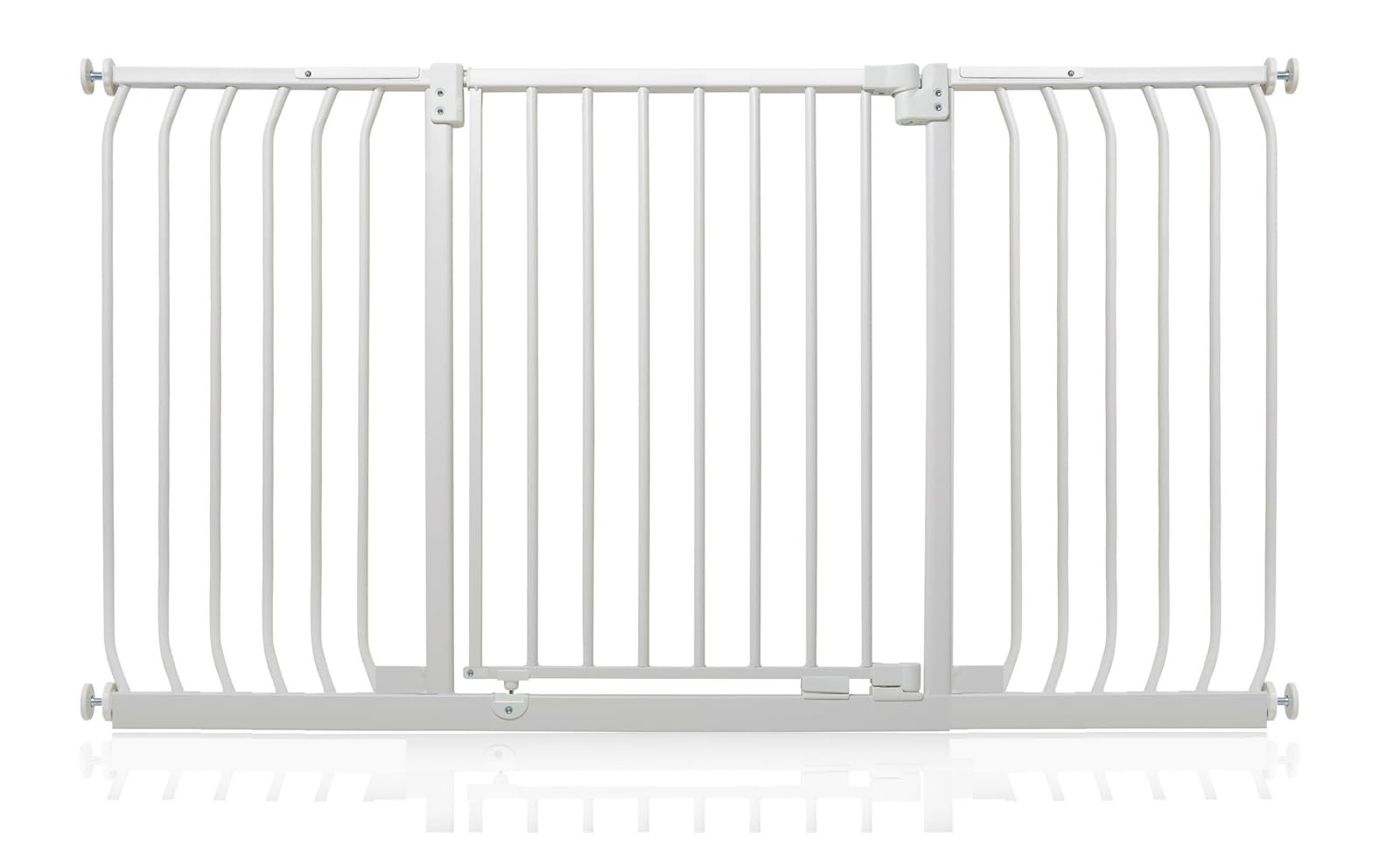 Safetots Elite Pressure Narrow Safety Gate, 65.5cm - 74.5cm, Matt White, Narrow Pressure Fit Stair Gate, Baby Gate for Doors Hallways and Spaces, Safety Barrier, Easy Installation — view 60