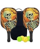 4. Kit complet : ce lot comprend 2 pagaies pickleball, 4 balles et un sac de transport pratique pour un transport facile.