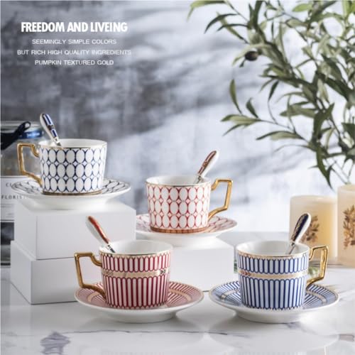 Ensemble tasse à café en céramique contre le refroidissement - 4