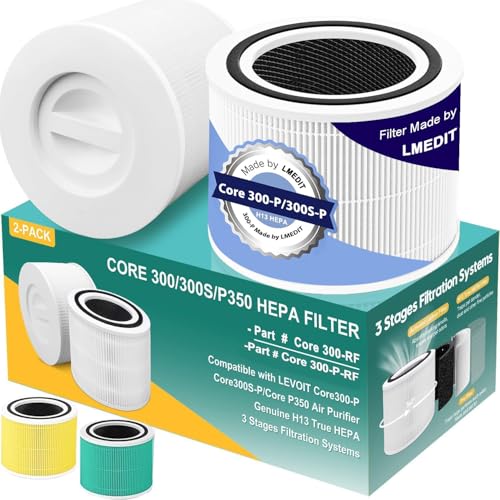 Core 300 Replacement Filter for LEVOIT Core 300,Core 300S,Core P350,Core300-P, Core 300 Replacement...