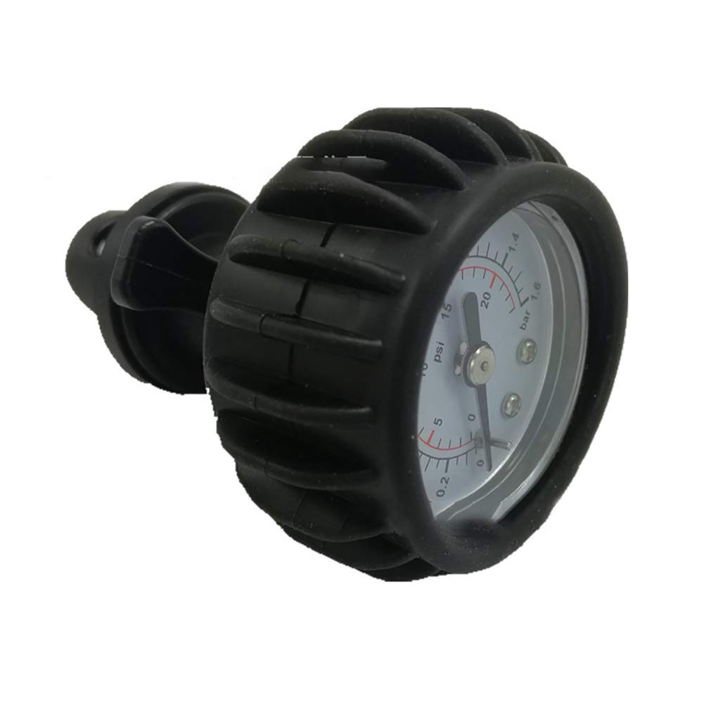 Manomètre pour Bateau, manomètre pour Bateau pneumatique - Accessoire de Bateau - Valve de Test - Prise d'air - Support pour Planche de Surf