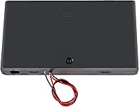 Vista 5 de 2 unidades 8 x AA caja de soporte de batería 8 x 12 V AA caja de almacenamiento de batería caja contenedor de batería con cubierta interruptor