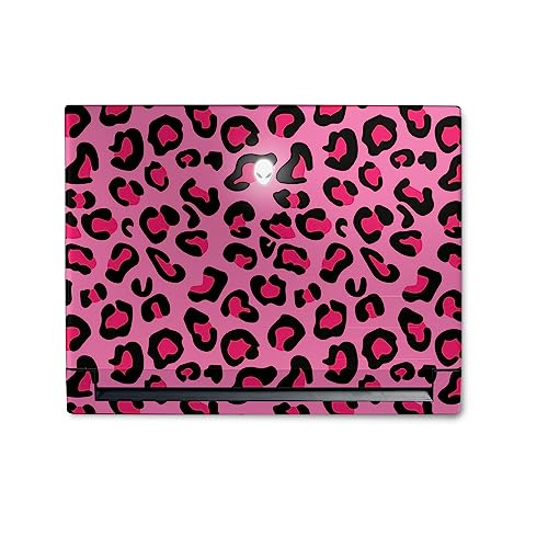 Image of MightySkins Skin Compatible with Alienware M18 R1 (2023) Full Wrap Kit - Pink Leopard | Protective, Durable, and Unique Vinyl Decal wrap Cover | Easy to Apply & Change Styles | Made in The USA